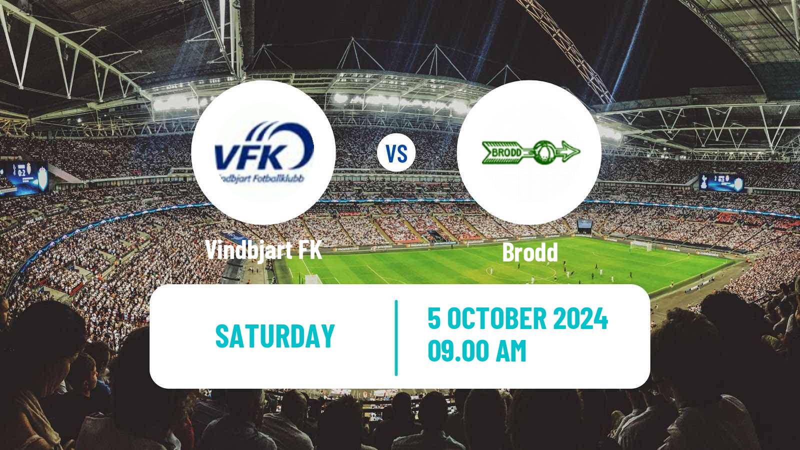 Soccer Norwegian Division 3 - Group 2 Vindbjart - Brodd