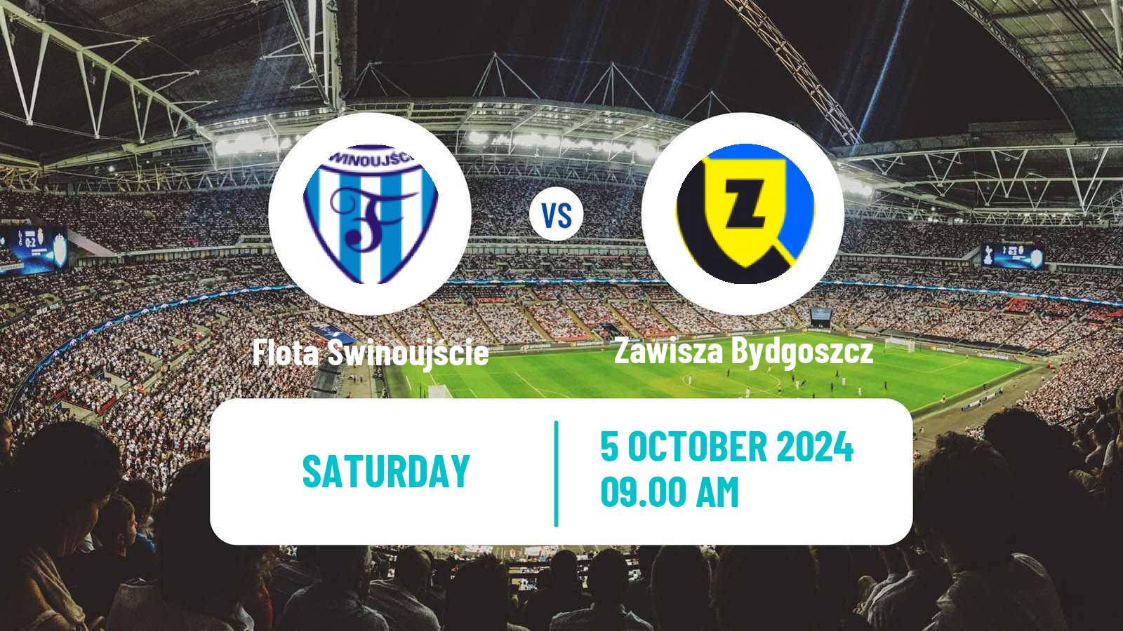 Soccer Polish Division 3 - Group II Flota Świnoujście - Zawisza Bydgoszcz