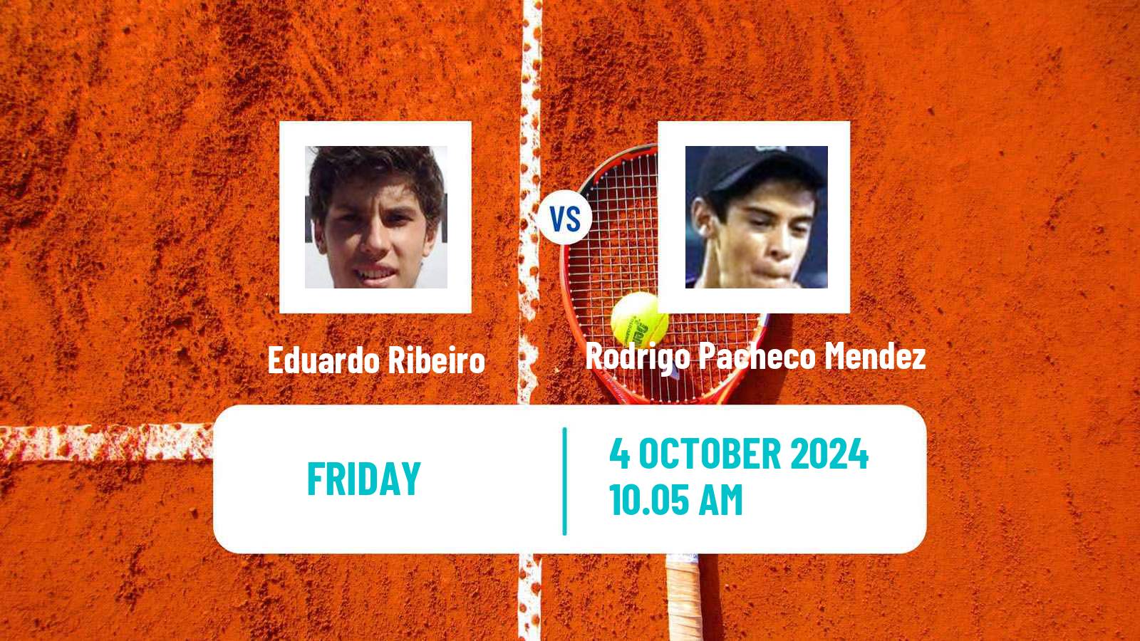 Tennis ITF M25 Luque Men Eduardo Ribeiro - Rodrigo Pacheco Mendez