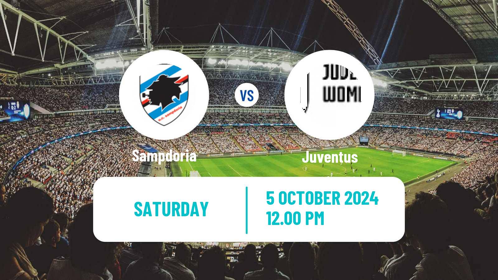 Soccer Italian Serie A Women Sampdoria - Juventus