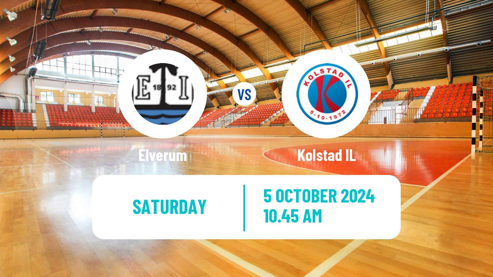 Handball Norwegian Eliteserien Handball Elverum - Kolstad