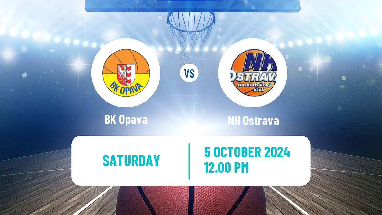 Basketball Czech NBL Opava - NH Ostrava