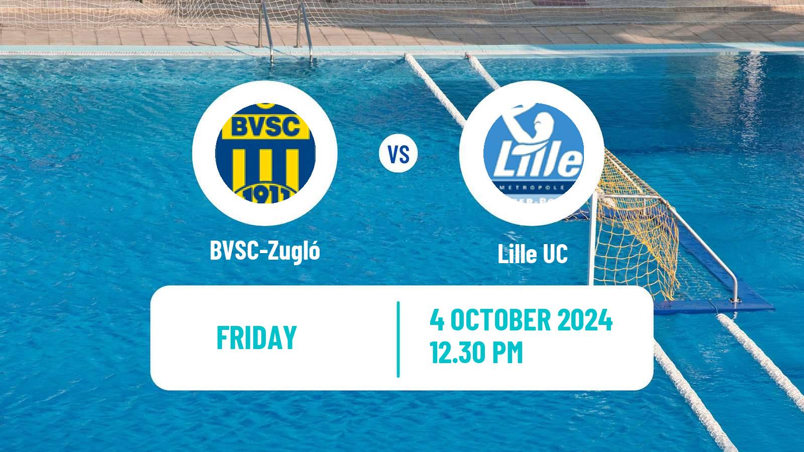 Water polo Champions League Water Polo Women BVSC-Zugló - Lille