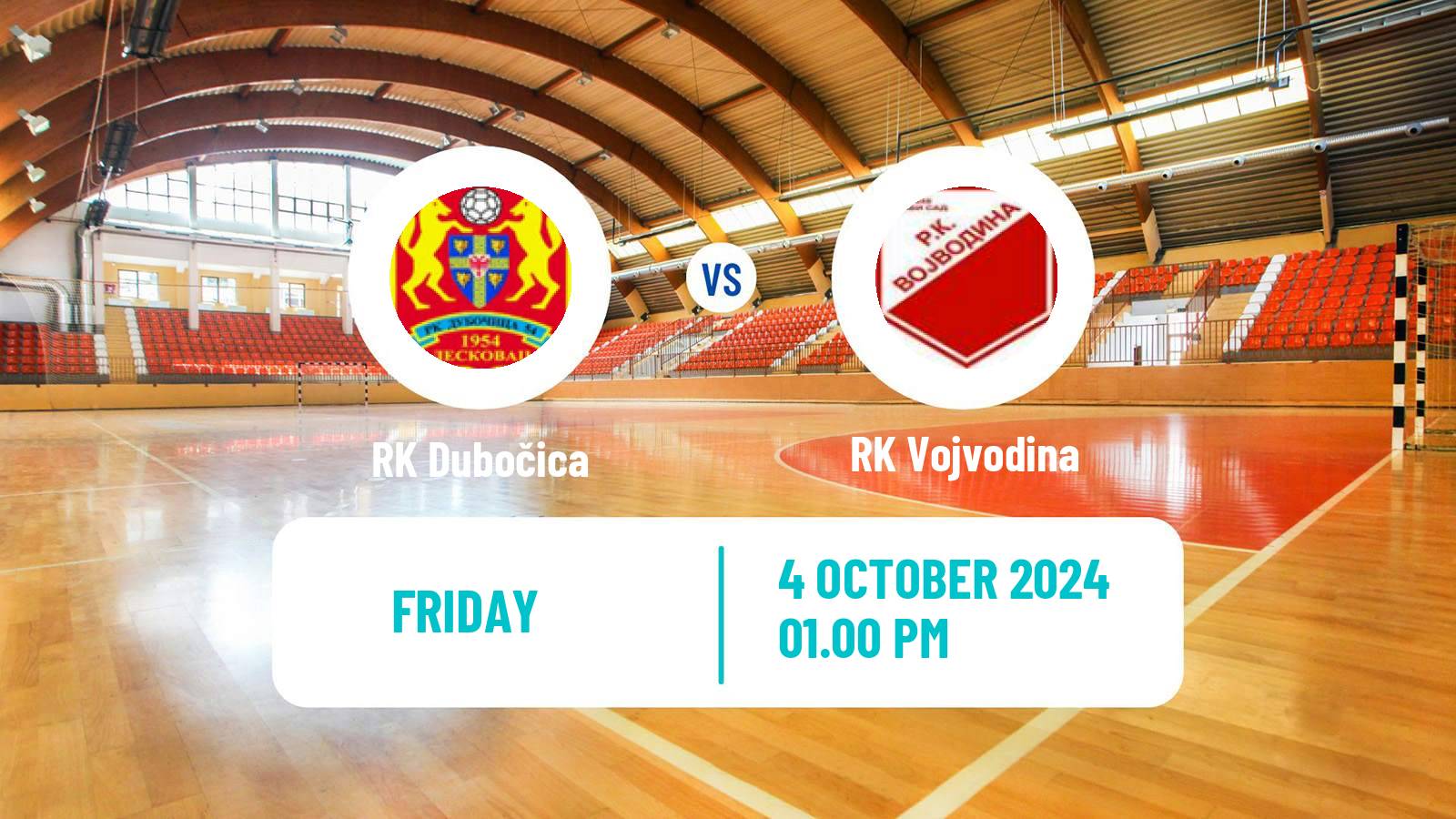 Handball Serbian Superliga Handball Dubočica - RK Vojvodina