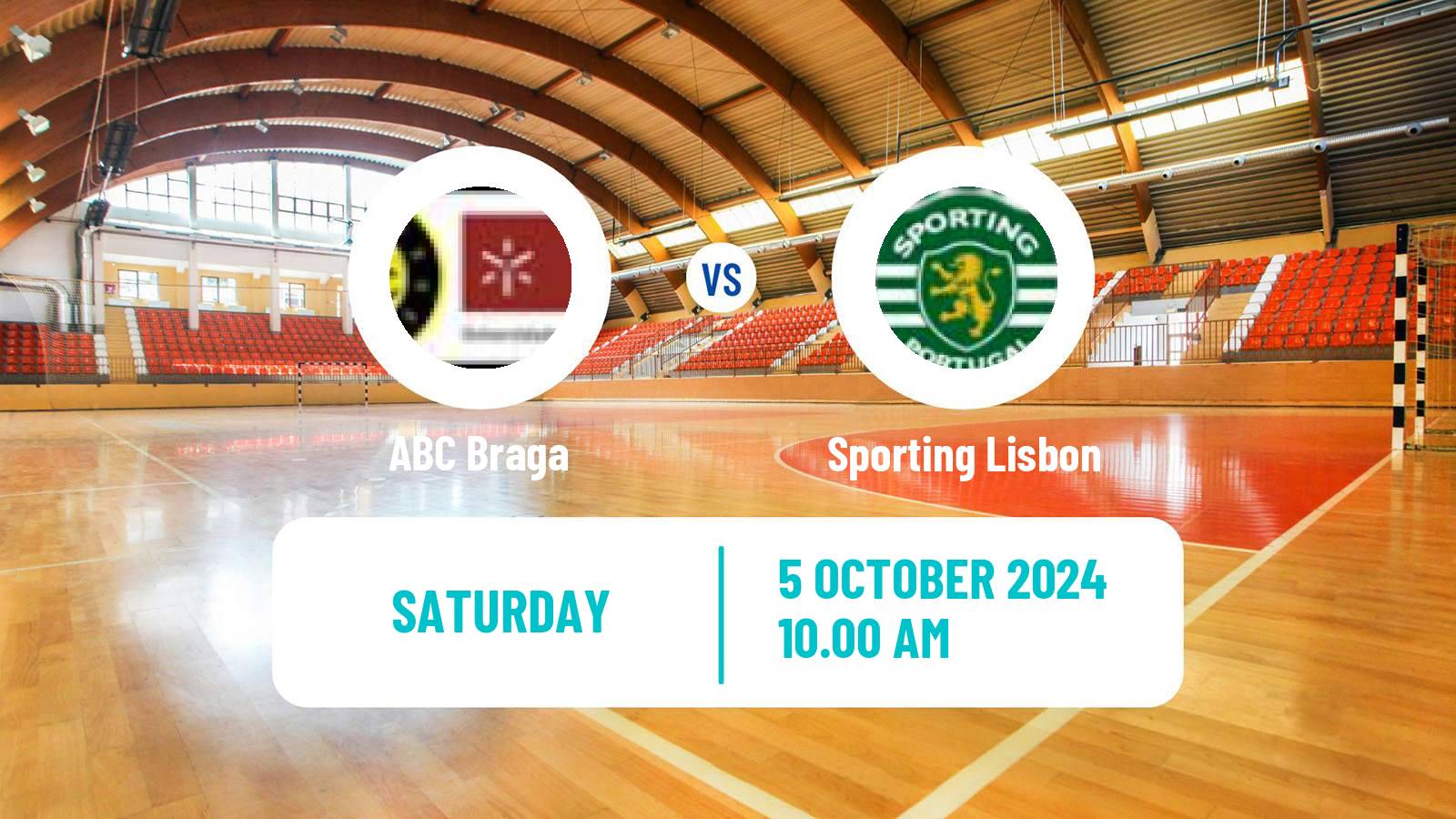 Handball Portuguese Andebol 1 ABC Braga - Sporting Lisbon