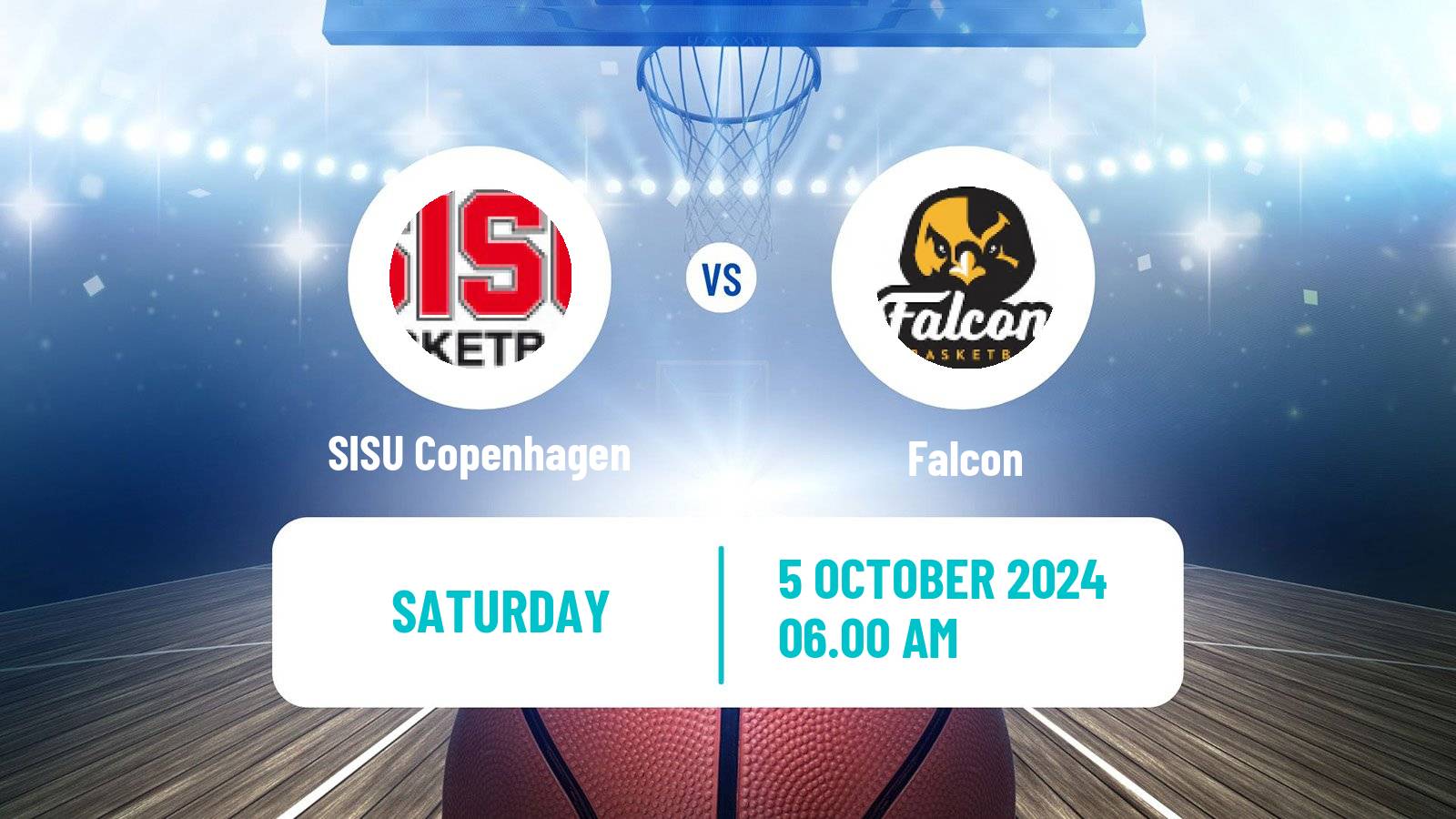 Basketball Danish Basketligaen Women SISU Copenhagen - Falcon