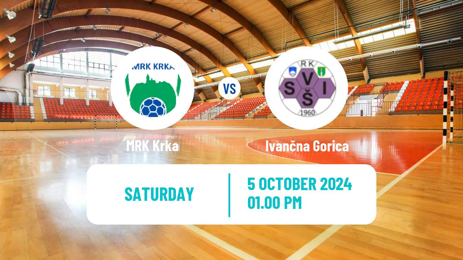 Handball Slovenian 1 NLB Liga Handball Krka - Ivančna Gorica