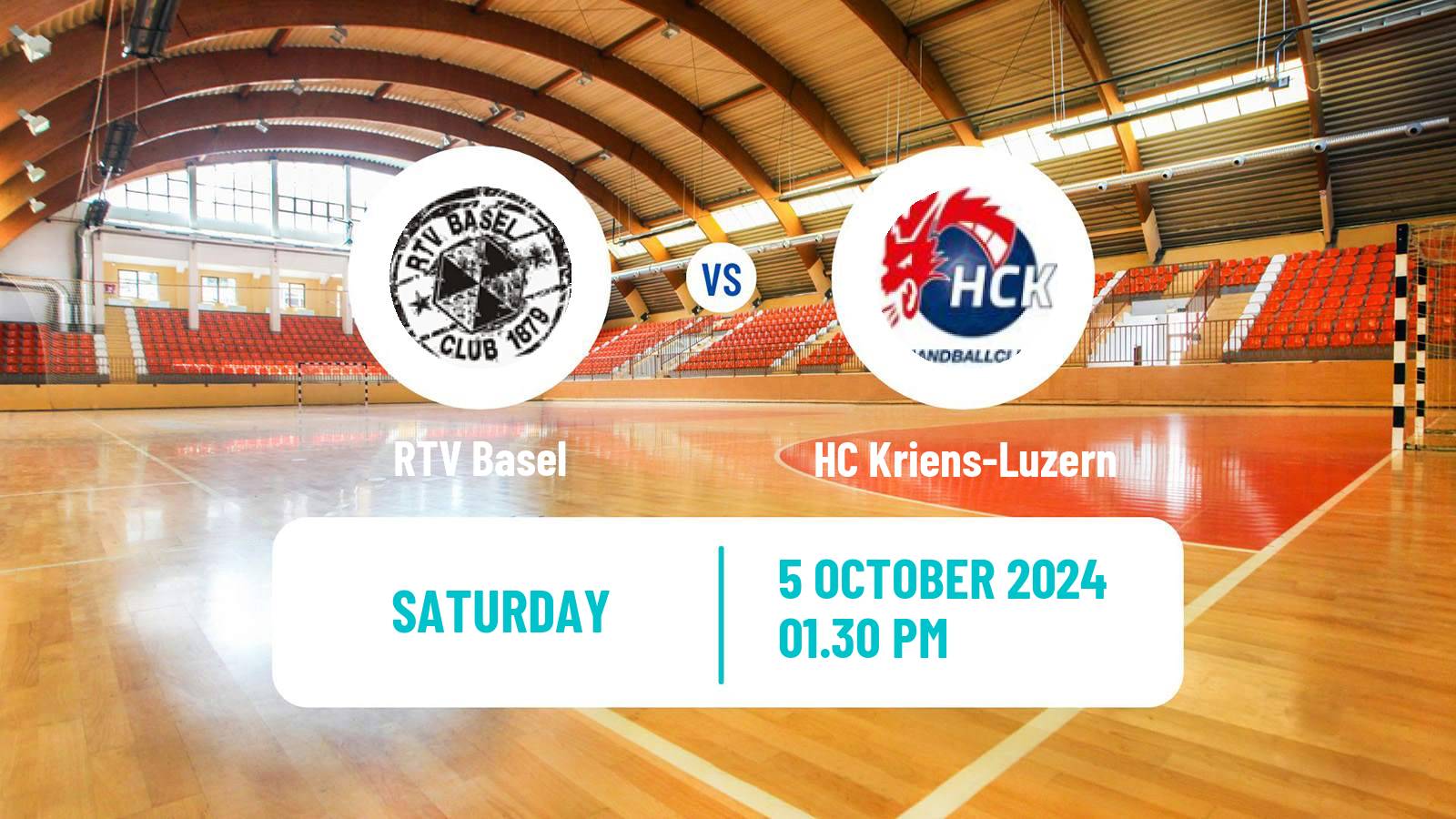 Handball Swiss NLA Handball RTV Basel - HC Kriens-Luzern