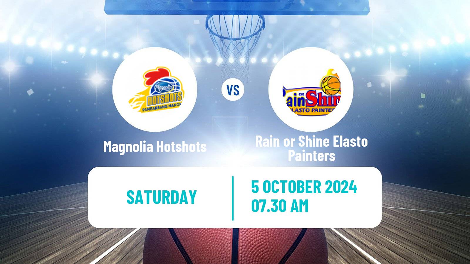 Basketball Philippines - Governors Cup Magnolia Hotshots - Rain or Shine Elasto Painters