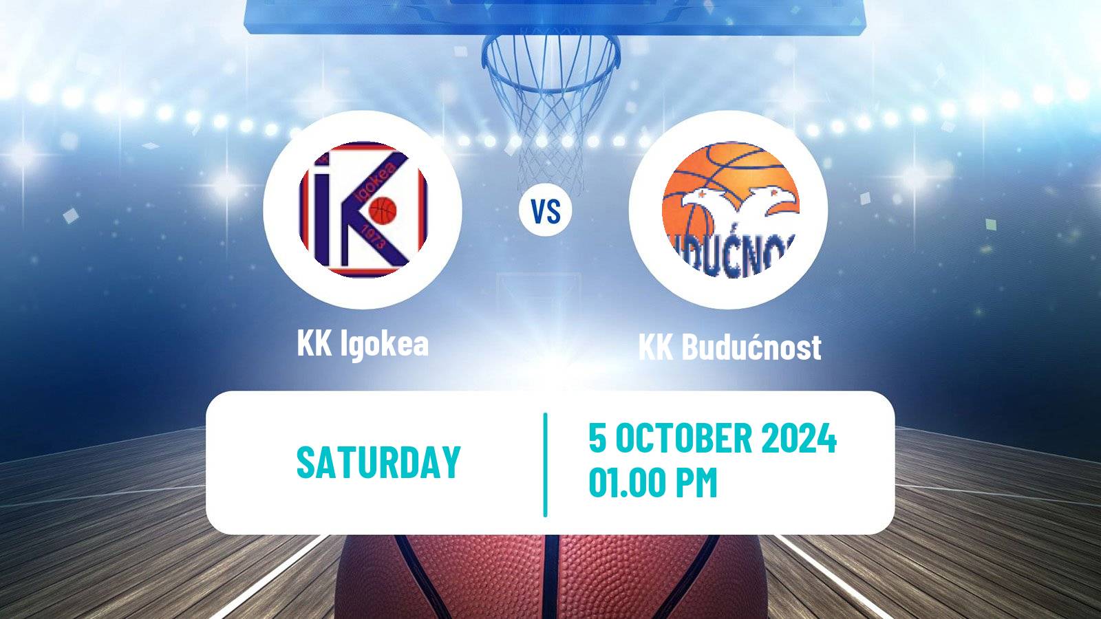 Basketball Adriatic League Igokea - KK Budućnost