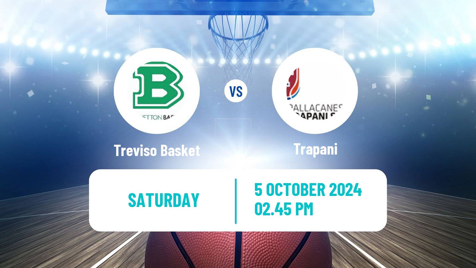 Basketball Italian Lega A Basketball Treviso Basket - Trapani