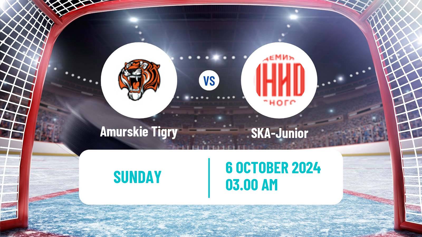 Hockey MHL Amurskie Tigry - SKA-Junior