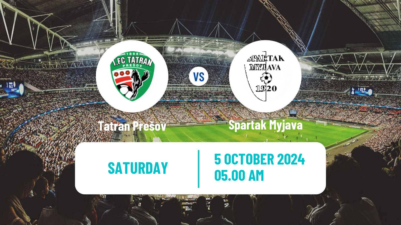 Soccer Slovak 1 Liga Women Tatran Prešov - Spartak Myjava