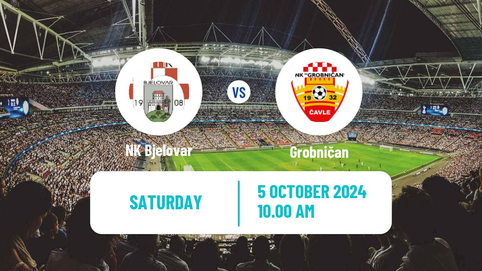 Soccer Croatian Druga NL Bjelovar - Grobničan