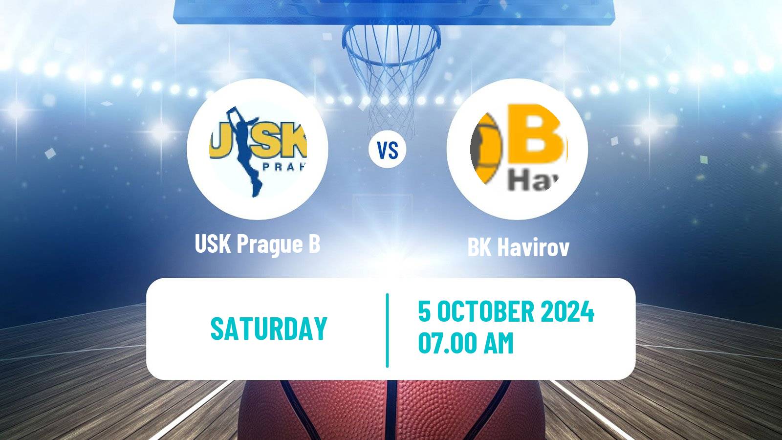 Basketball Czech 1 Liga Basketball Women USK Prague B - Havirov