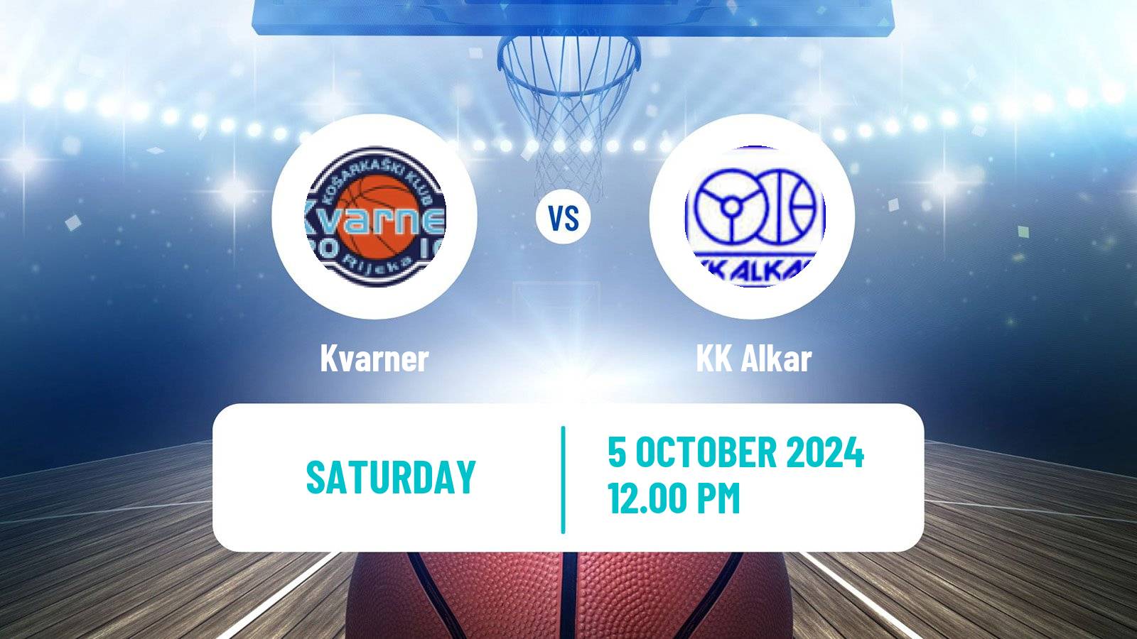 Basketball Croatian Premijer Liga Basketball Kvarner - Alkar