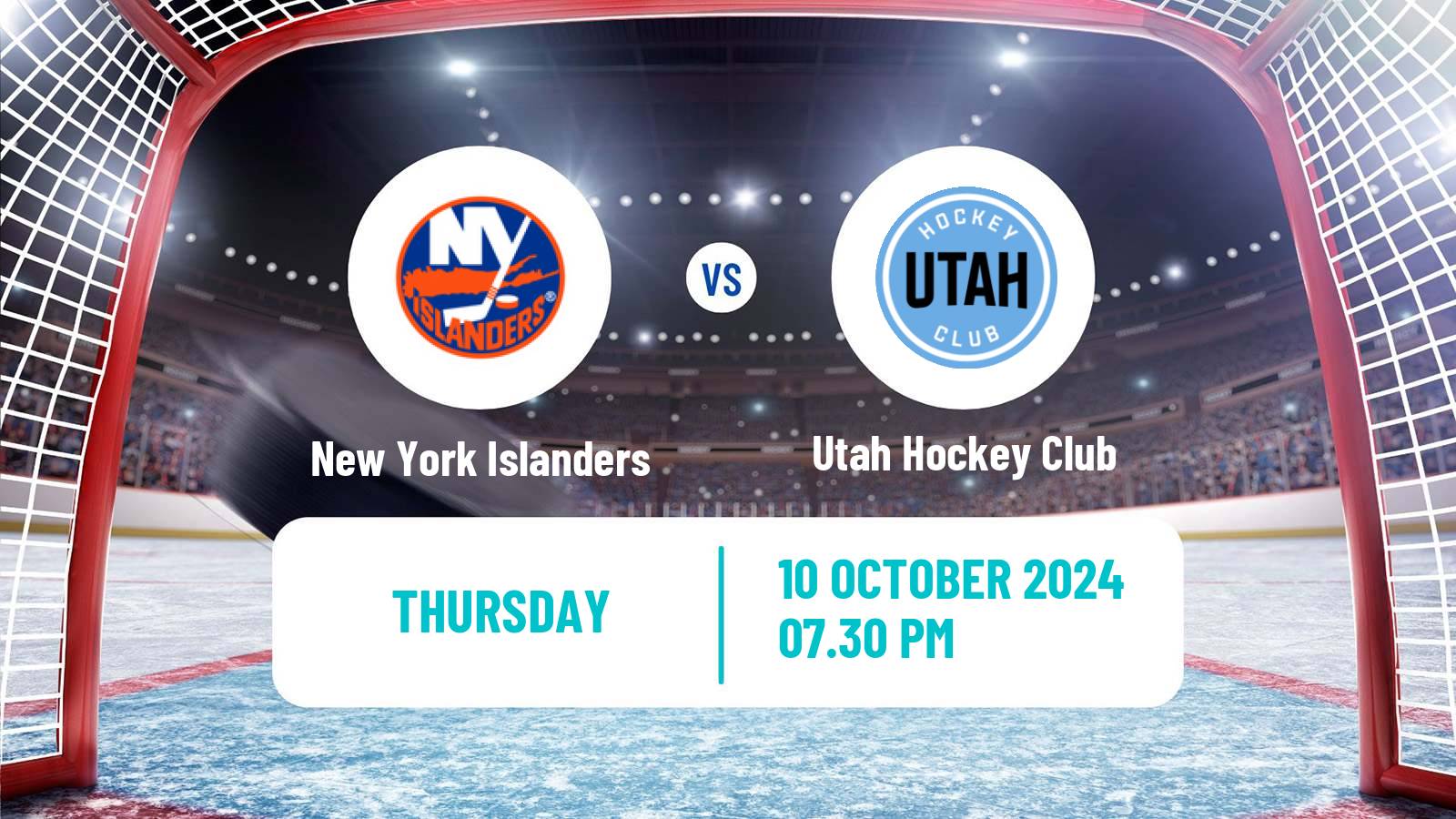 Hockey NHL New York Islanders - Utah Hockey Club