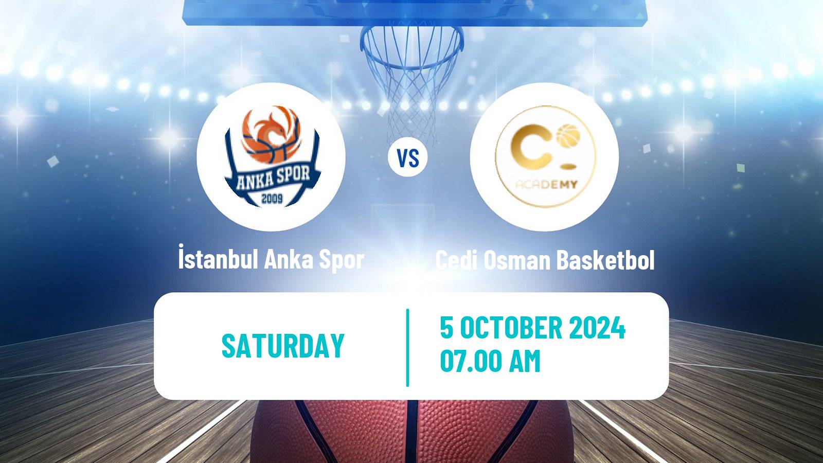 Basketball Turkish TBL İstanbul Anka Spor - Cedi Osman Basketbol