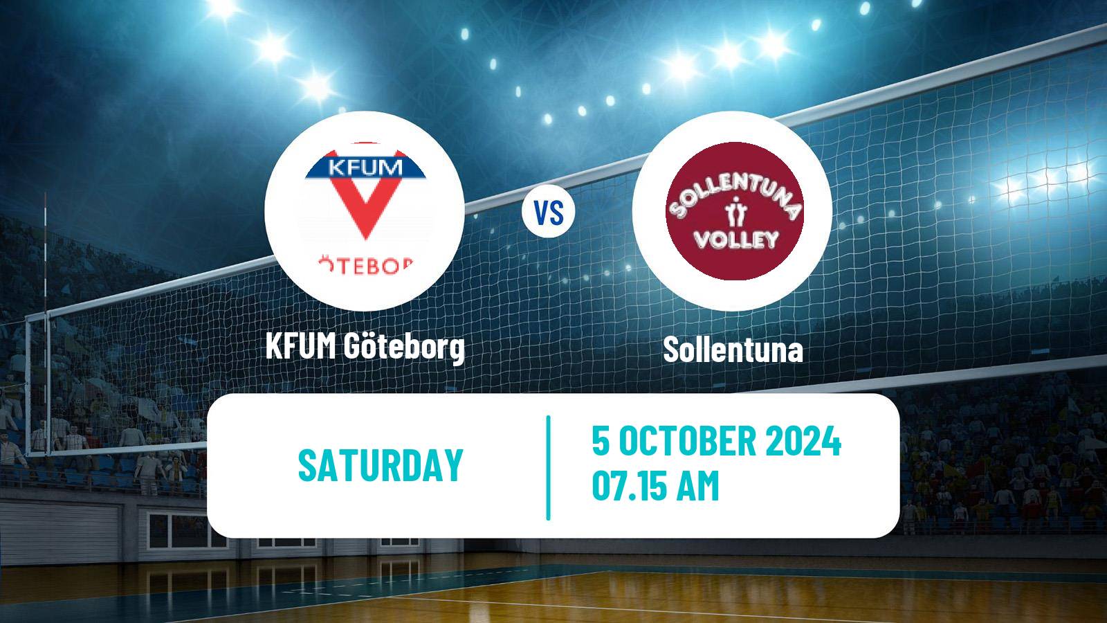 Volleyball Swedish Elitserien Volleyball Women KFUM Göteborg - Sollentuna