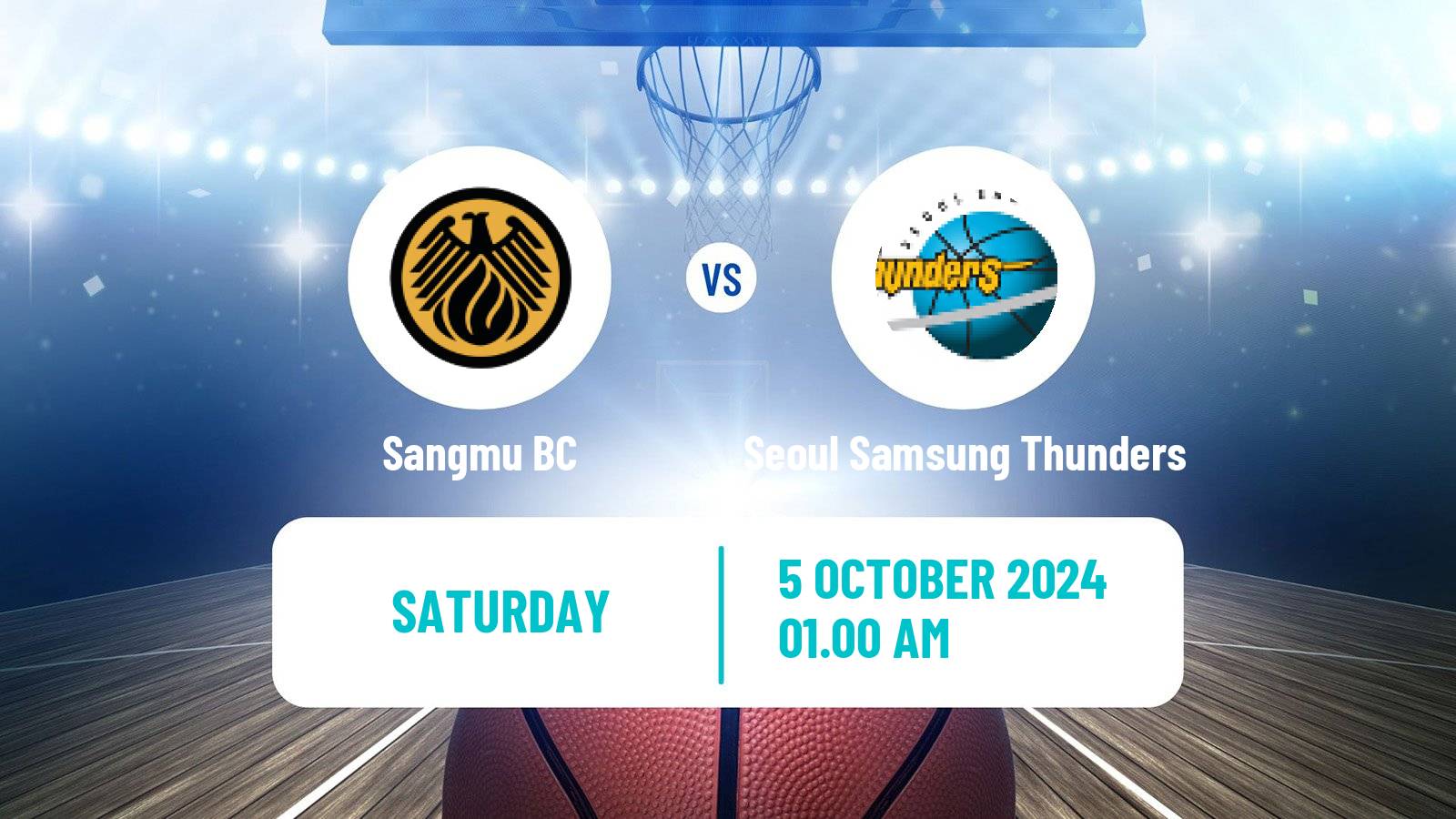 Basketball KBL Cup Sangmu - Seoul Samsung Thunders