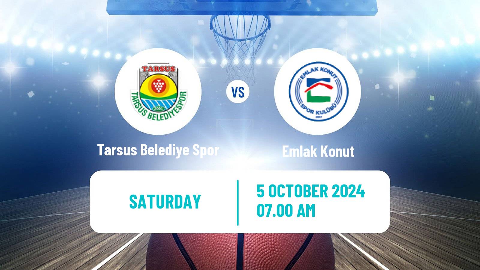 Basketball Turkish Basketball League Women Tarsus Belediye Spor - Emlak Konut