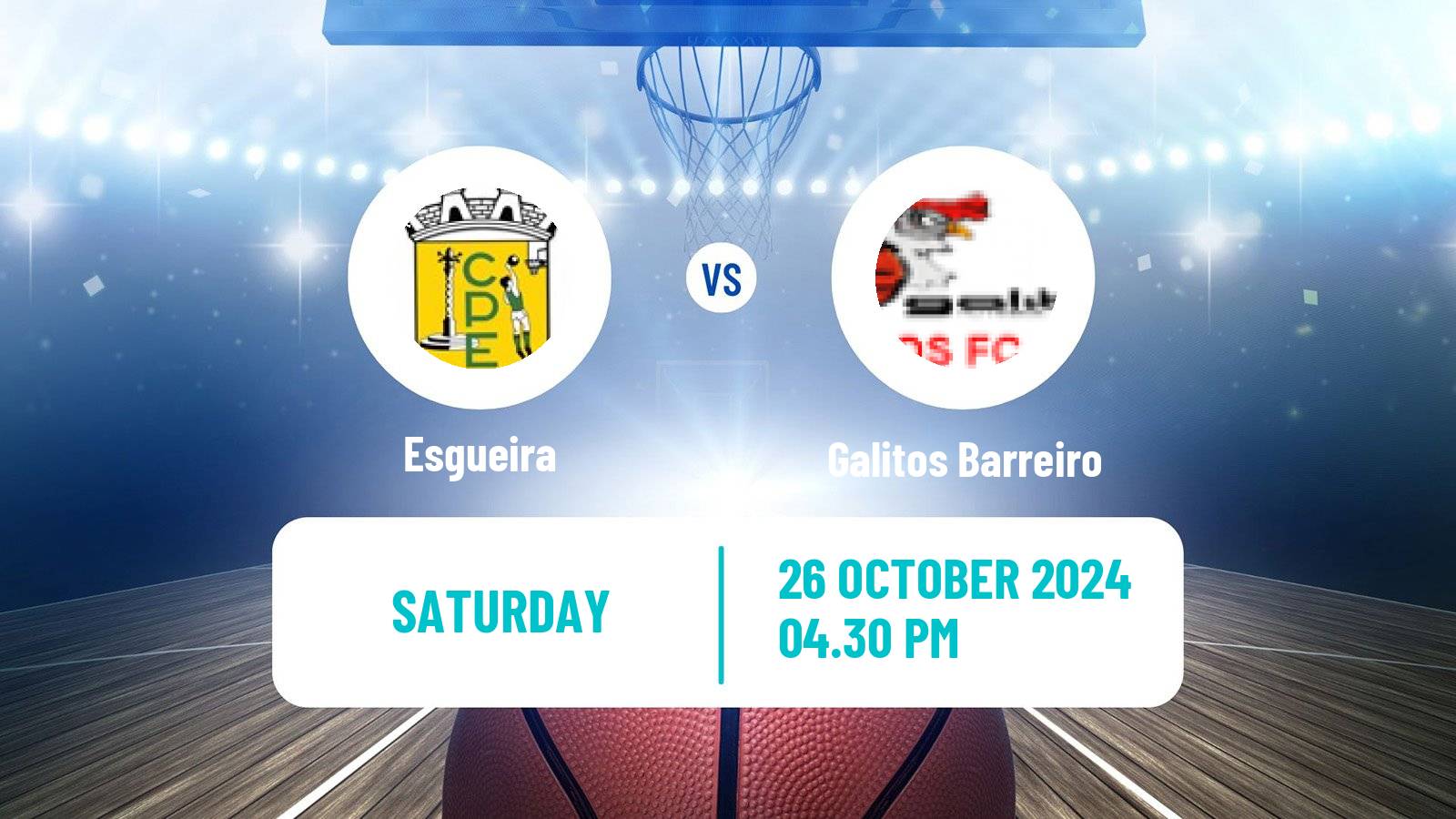 Basketball Portuguese LPB Esgueira - Galitos Barreiro