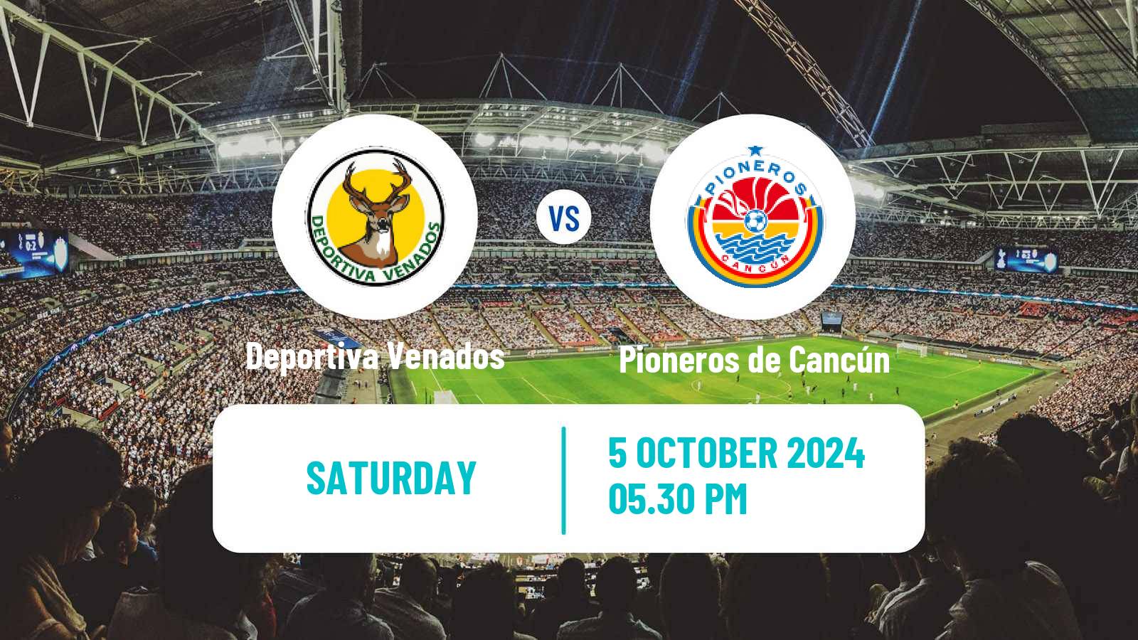 Soccer Mexican Liga Premier Serie A Deportiva Venados - Pioneros de Cancún