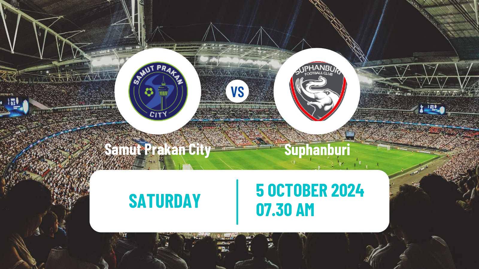 Soccer Thai League 2 Samut Prakan City - Suphanburi