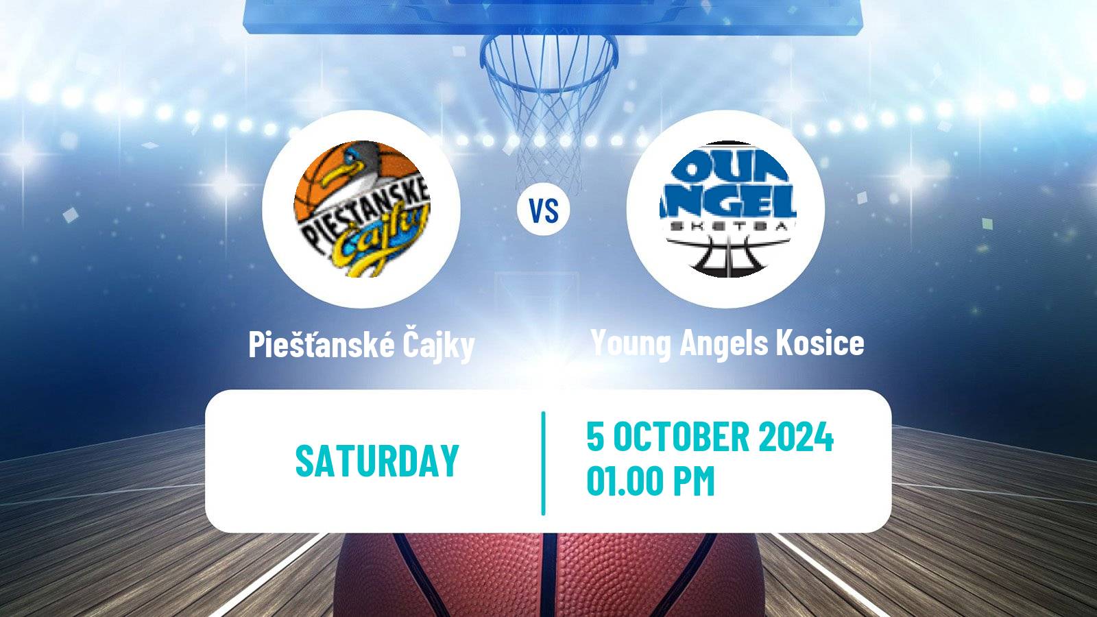 Basketball Slovak Extraliga Basketball Women Piešťanské Čajky - Young Angels Kosice