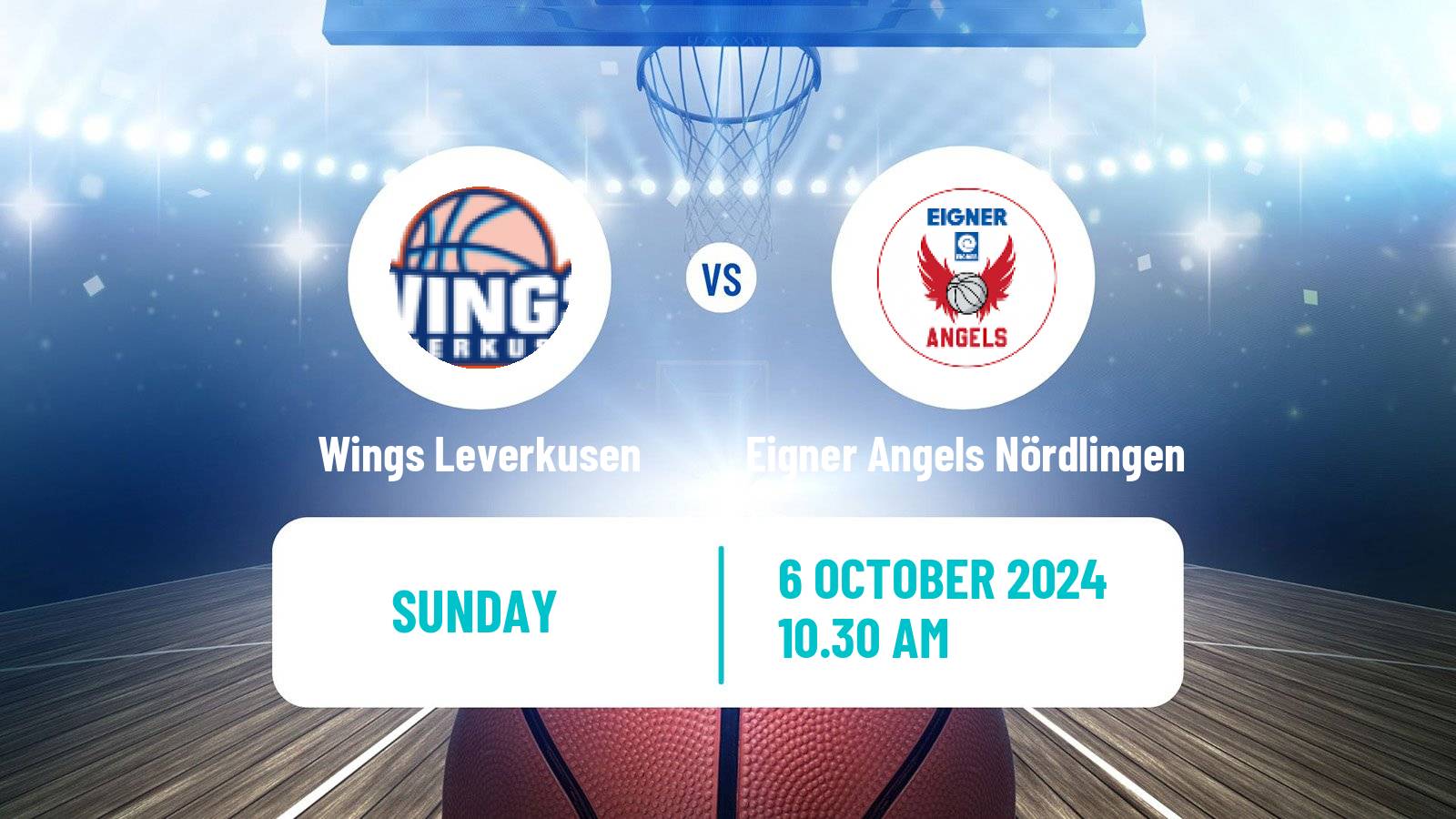 Basketball German DBBL Wings Leverkusen - Eigner Angels Nördlingen