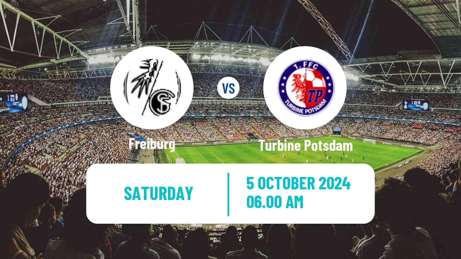 Soccer German Bundesliga Women Freiburg - Turbine Potsdam