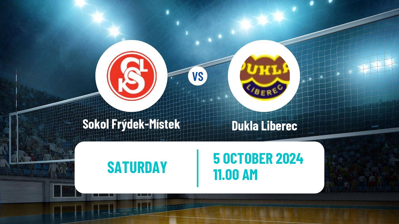 Volleyball Czech Extraliga Volleyball Women Sokol Frýdek-Místek - Dukla Liberec