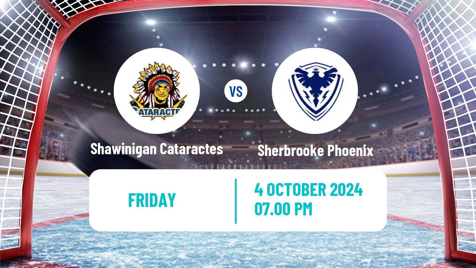 Hockey QMJHL Shawinigan Cataractes - Sherbrooke Phoenix