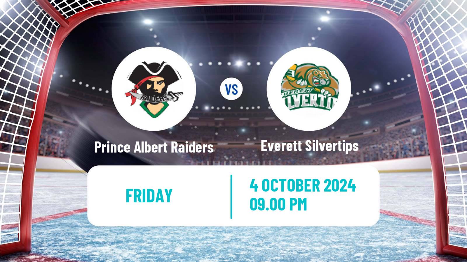 Hockey WHL Prince Albert Raiders - Everett Silvertips