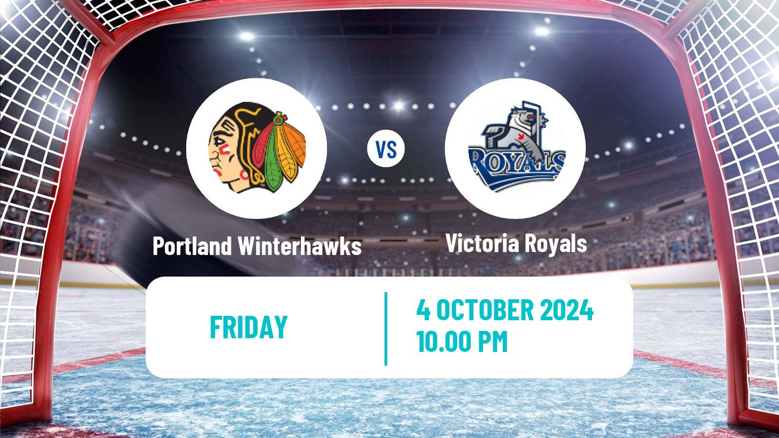 Hockey WHL Portland Winterhawks - Victoria Royals