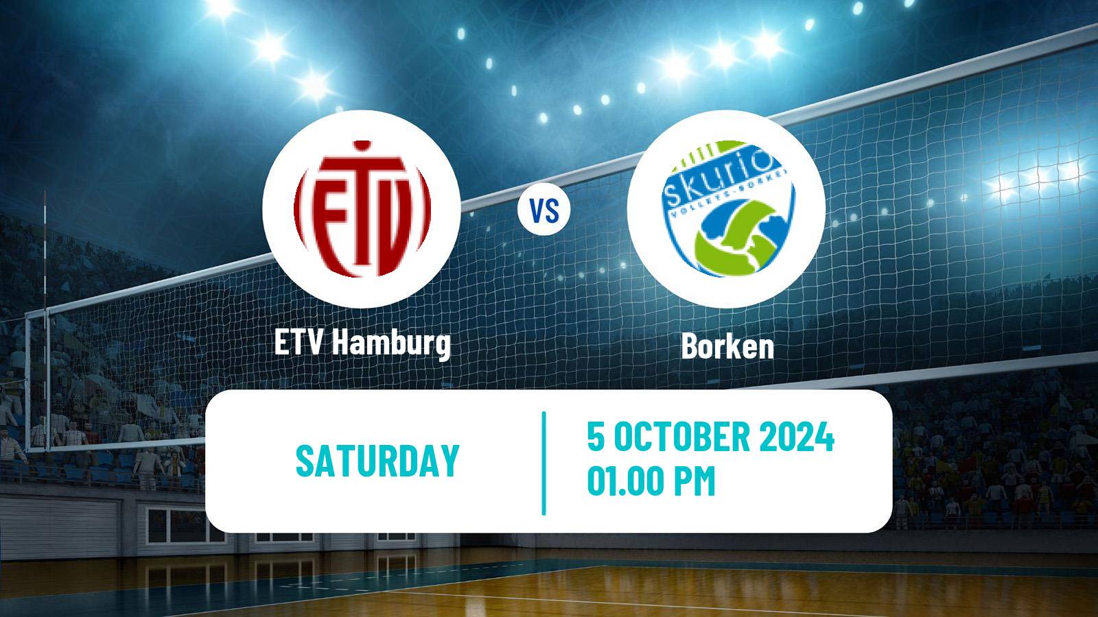 Volleyball German 2 Bundesliga Pro Volleyball Women ETV Hamburg - Borken