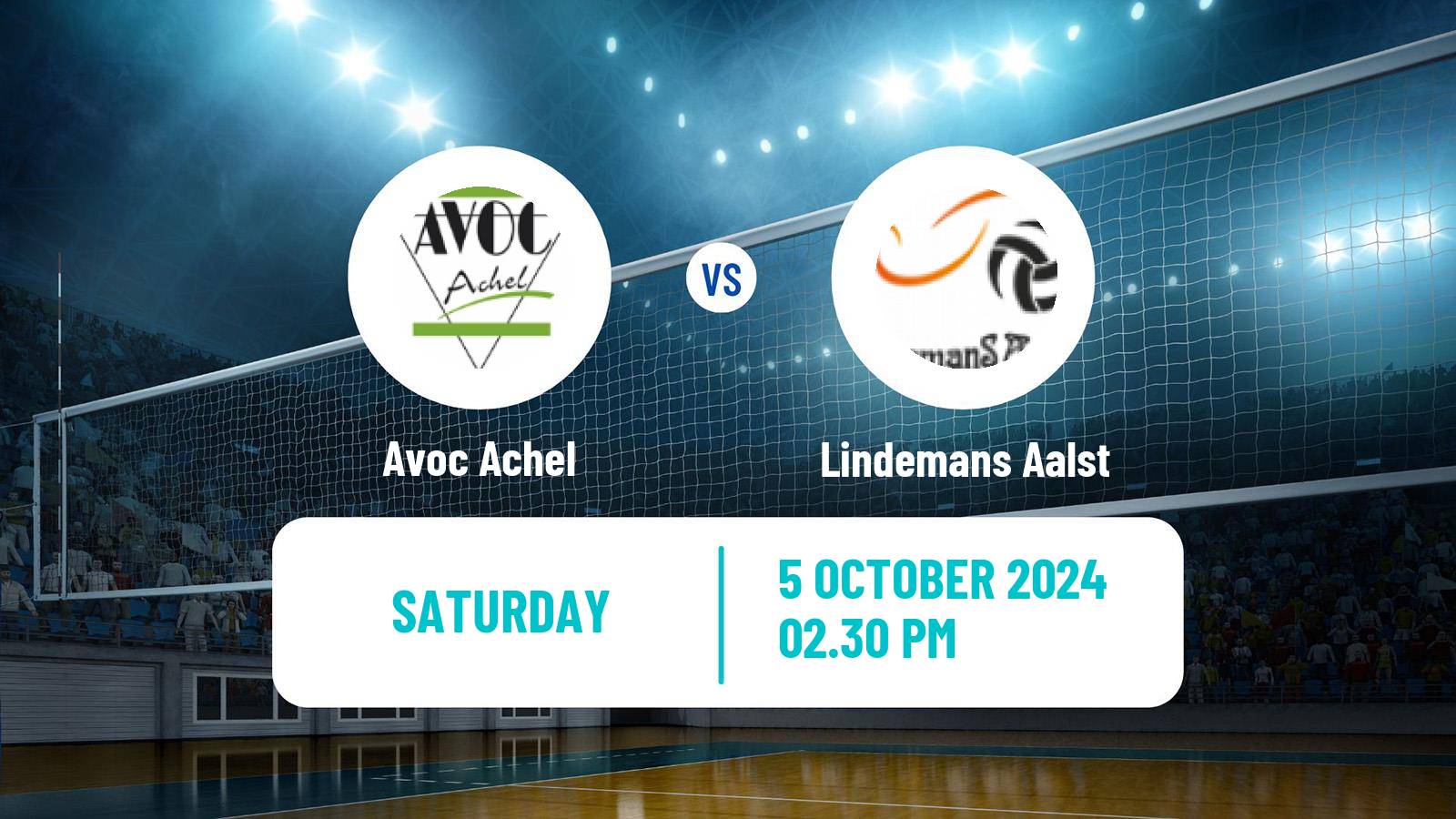 Volleyball Belgian League Volleyball Achel - Lindemans Aalst