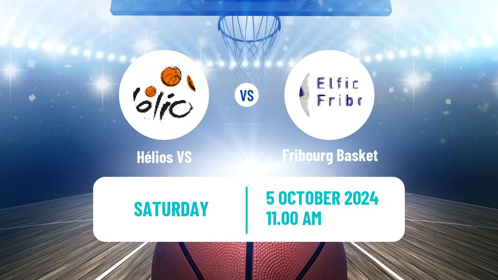 Basketball Swiss SB League Basketball Women Hélios VS - Fribourg Basket