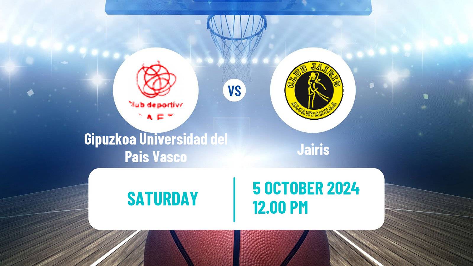 Basketball Spanish Liga Femenina Basketball Gipuzkoa Universidad del Pais Vasco - Jairis