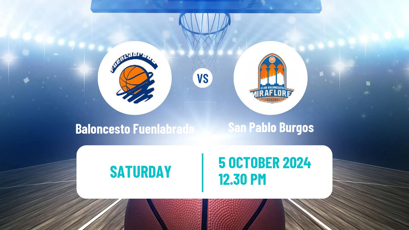 Basketball Spanish LEB Oro Baloncesto Fuenlabrada - San Pablo Burgos