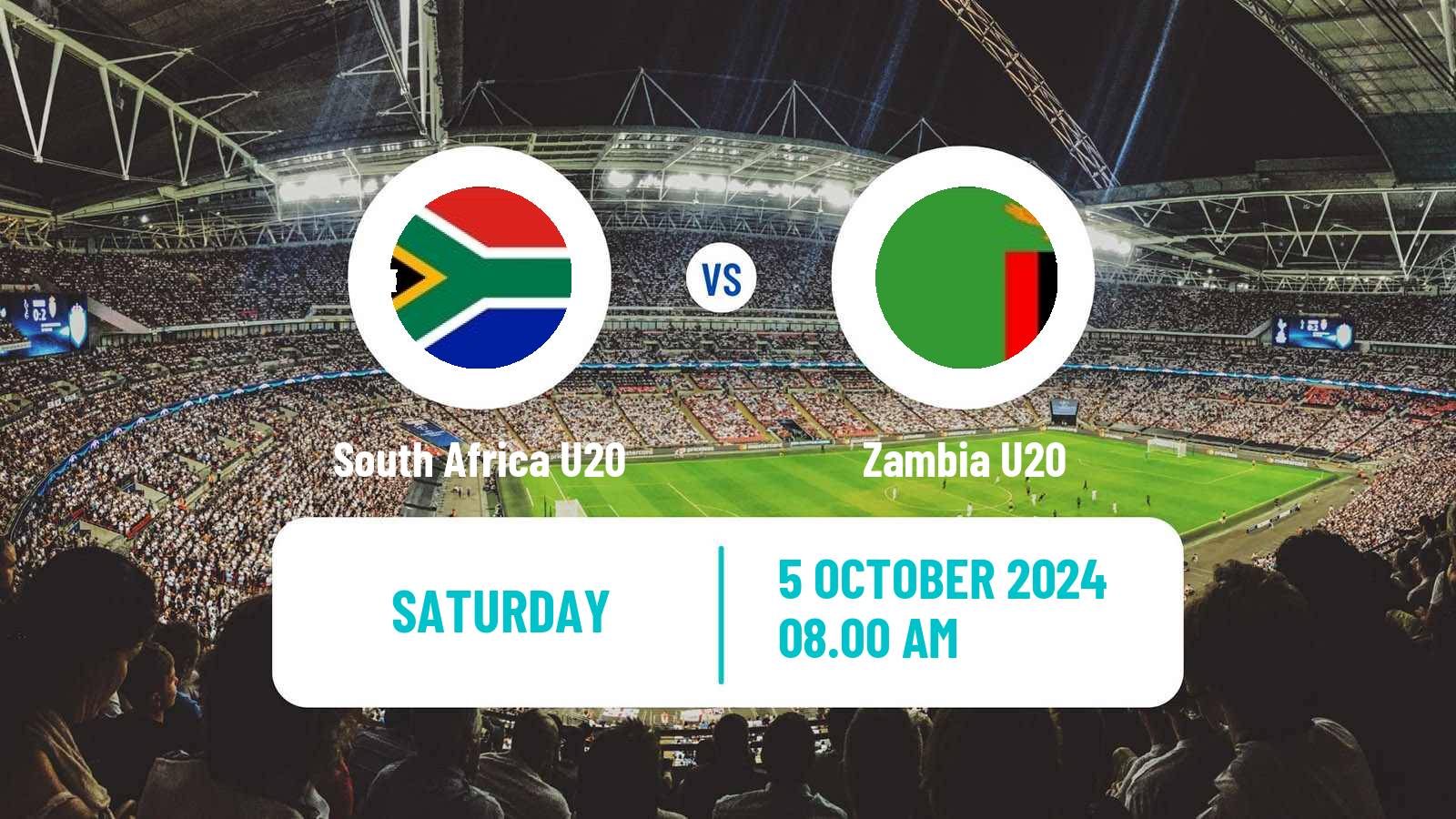 Soccer COSAFA Championship U20 South Africa U20 - Zambia U20