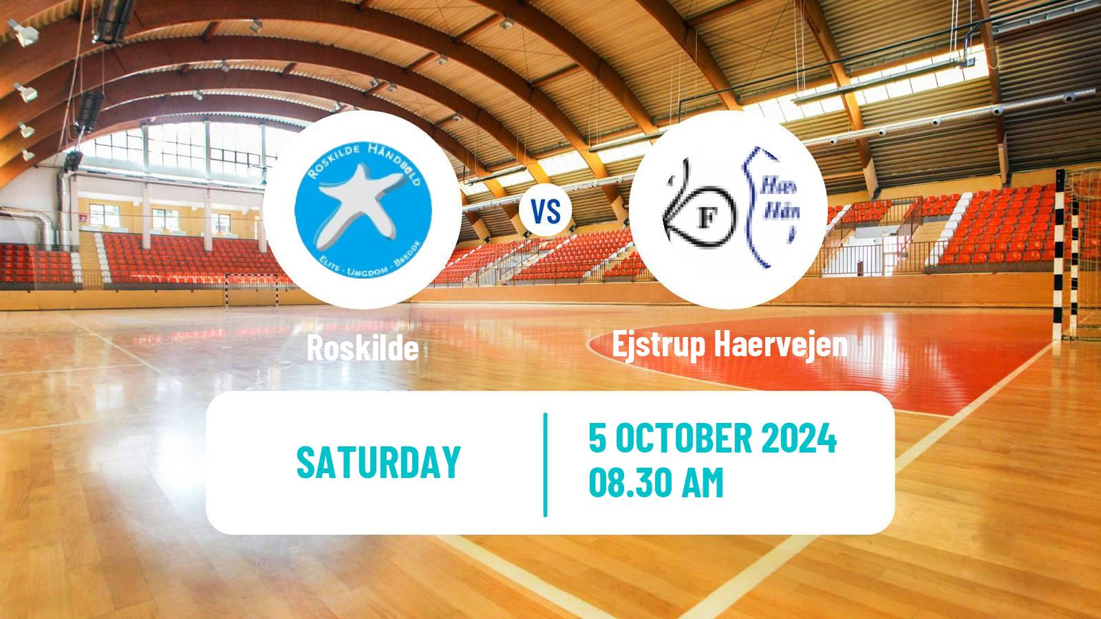 Handball Danish 1 Division Handball Women Roskilde - Ejstrup Haervejen