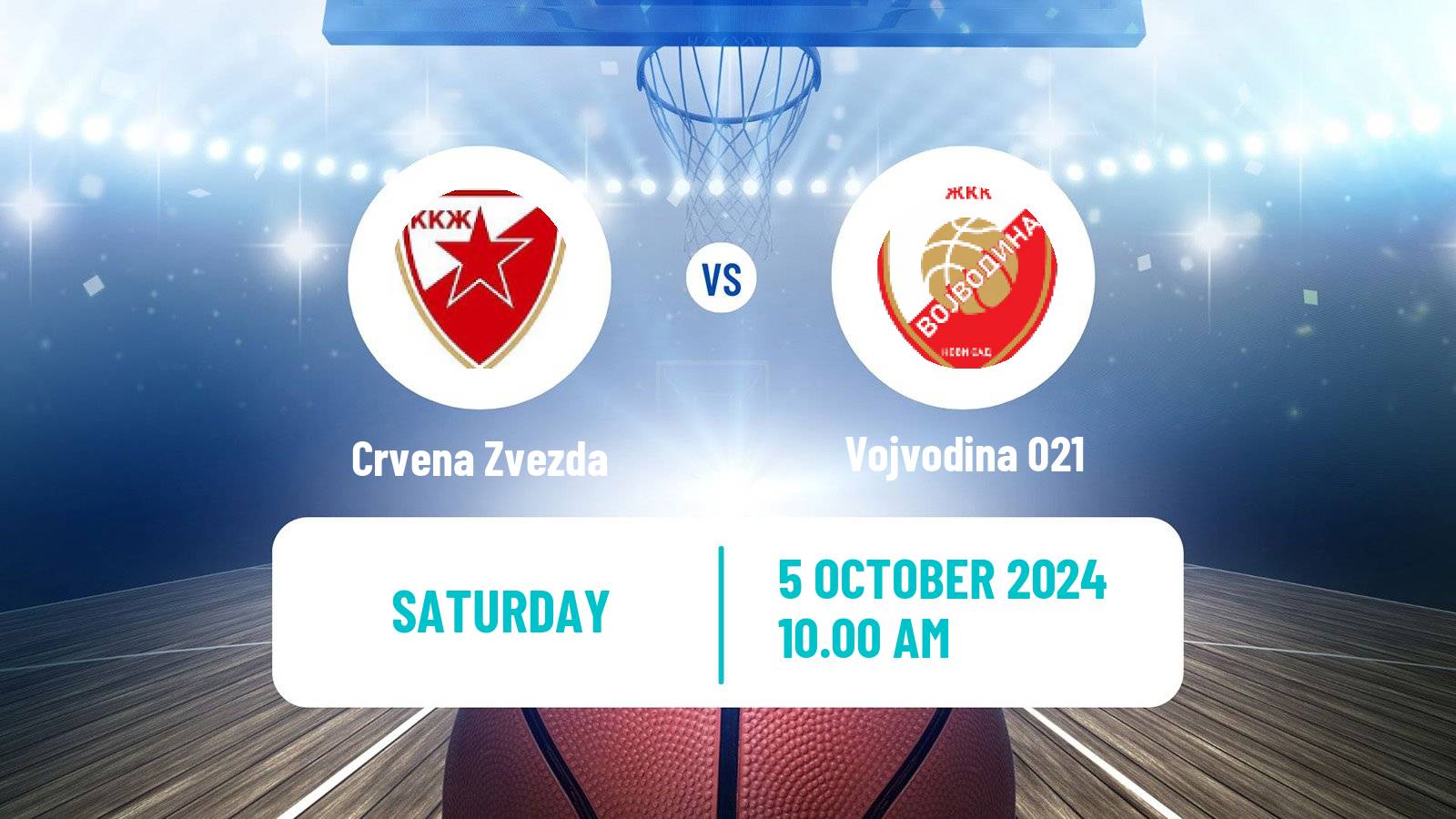 Basketball Serbian 1 ZLS Basketball Women Crvena Zvezda - Vojvodina 021