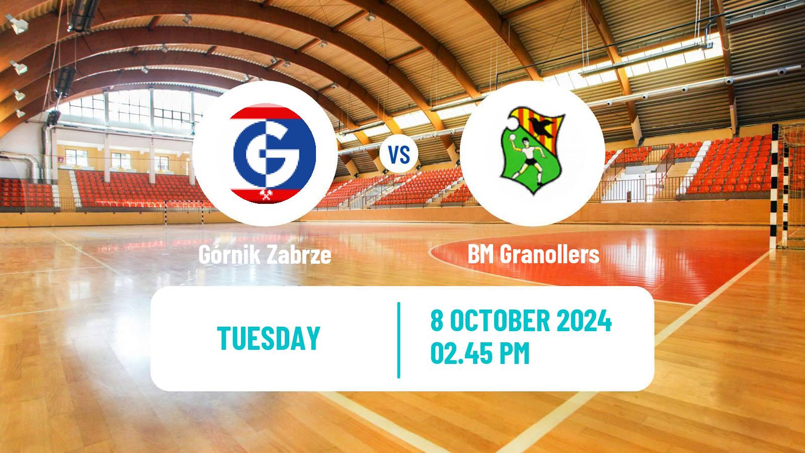 Handball EHF European League Górnik Zabrze - BM Granollers