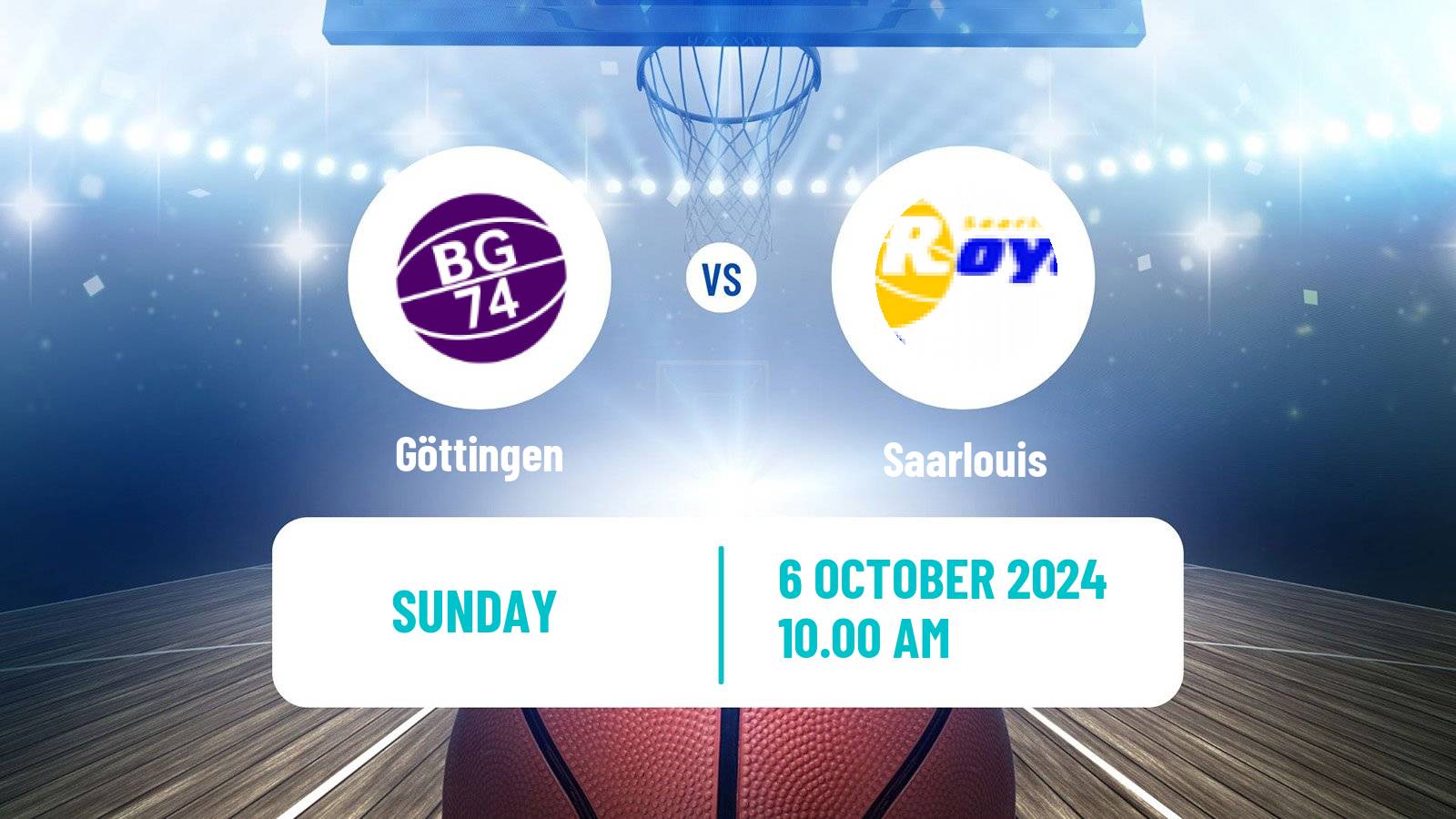 Basketball German DBBL Göttingen - Saarlouis