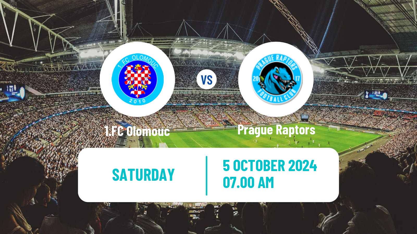 Soccer Czech 2 Liga Women Olomouc - Prague Raptors