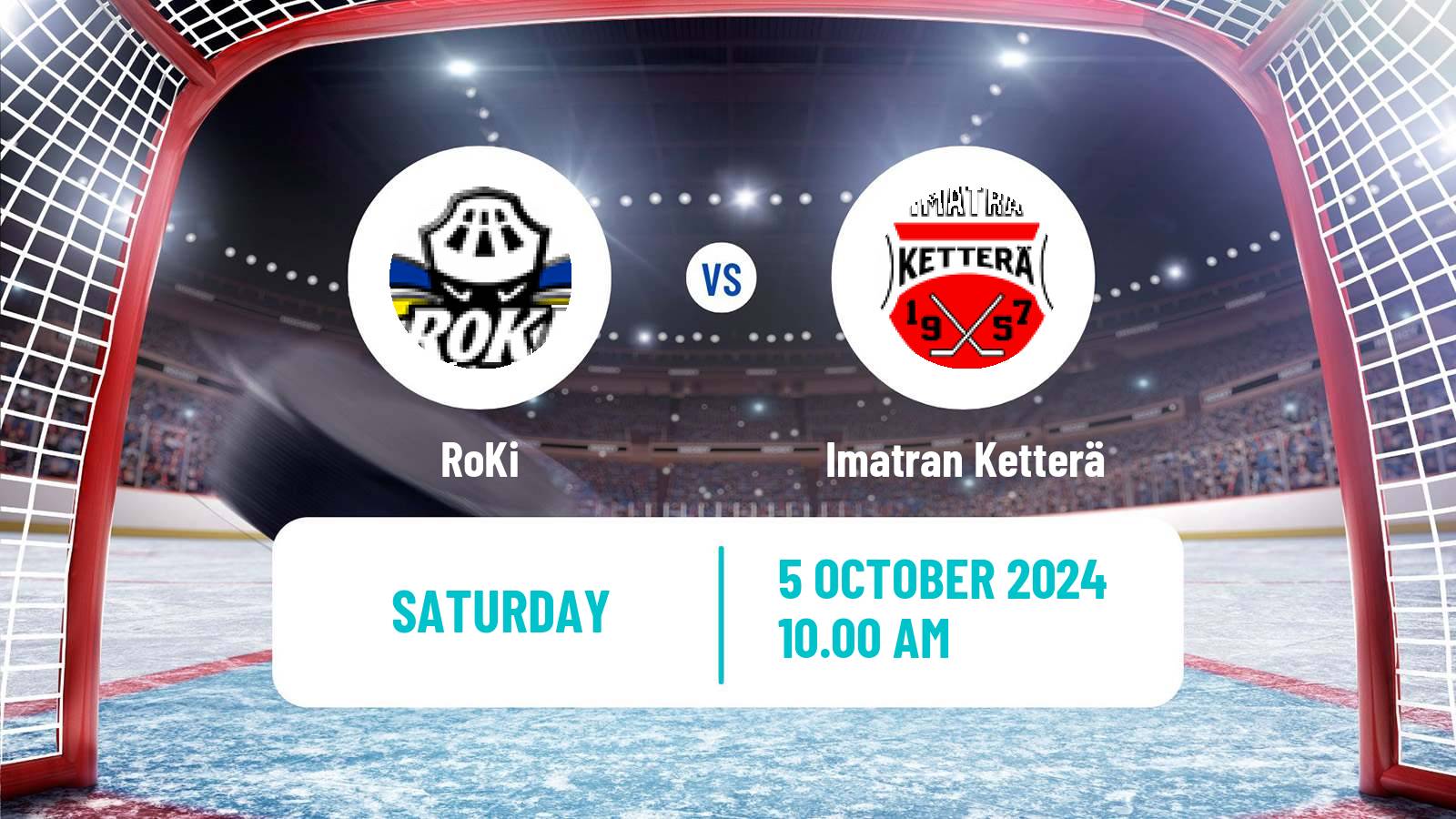 Hockey Finnish Mestis RoKi - Imatran Ketterä