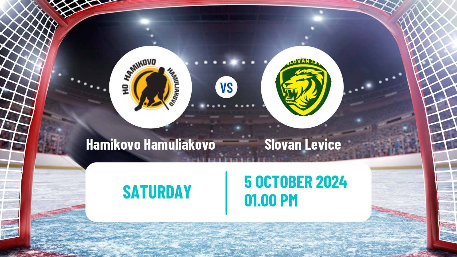 Hockey Slovak 2 Liga Hockey Hamikovo Hamuliakovo - Slovan Levice