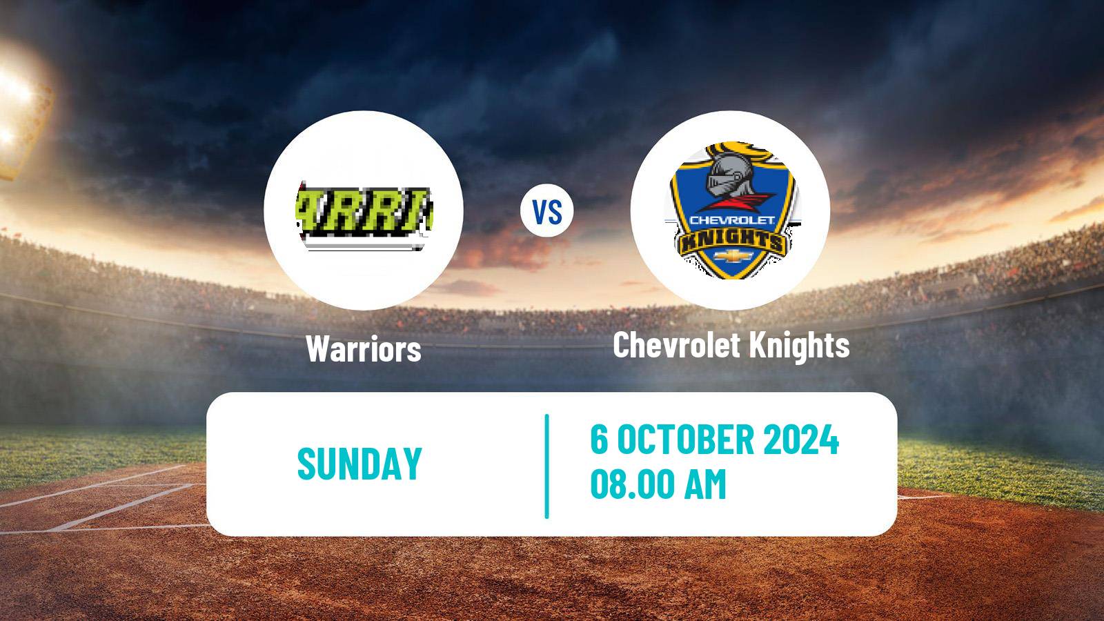 Cricket CSA T20 Challenge Warriors - Chevrolet Knights