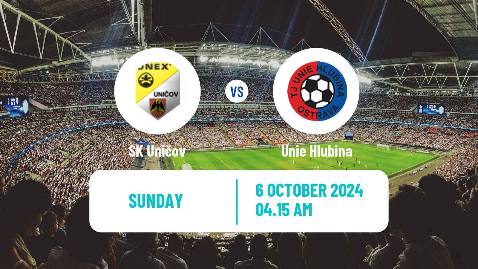 Soccer Czech MSFL Uničov - Unie Hlubina